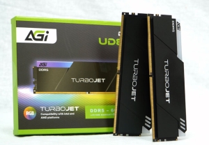�븸���� �� ���ο� �޸� �귣��,AGI DDR5-6000 CL36 TURBOJET UD858 RGB ���� ��Ű�� ����  (32GB(16Gx2))