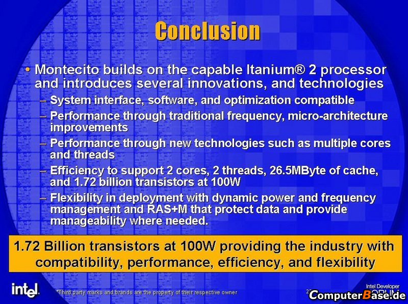 INTEL  ھ μ, Һ 100 Watt