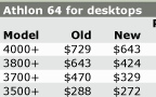 AMD ǰ  ǽ, AThlon64 ִ 34 %