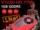 1  VTX3D 󵥿 HD7750 D5 1GB 