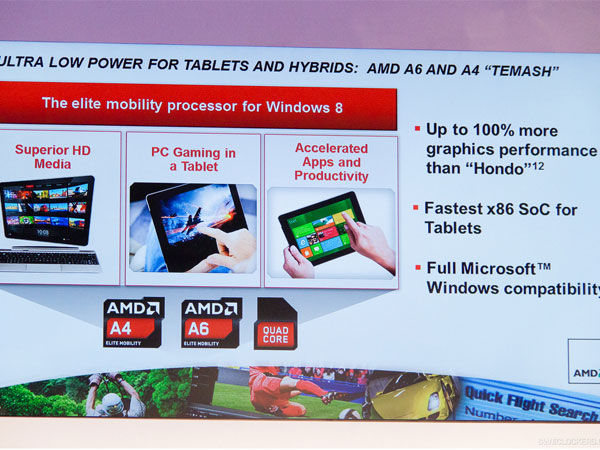 AMD 재규어 아키텍처 기반의 저전력 APU Temash 스펙과 성능 공개:: 보드나라