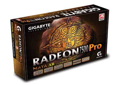 Gigabyte  ATI Radeon 7500 - AR64S-H ǰ   Դϴ..