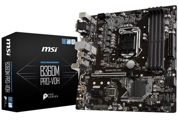 Msi b360m pro vdh какие процессоры поддерживает