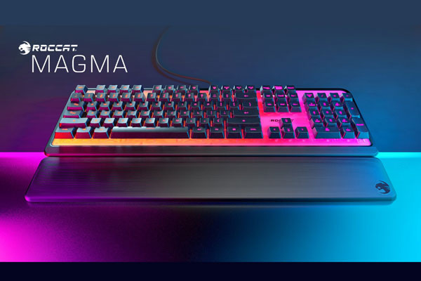 로캣(ROCCAT), 첫 멤브레인 키보드 MAGMA 출시 | 케이벤치